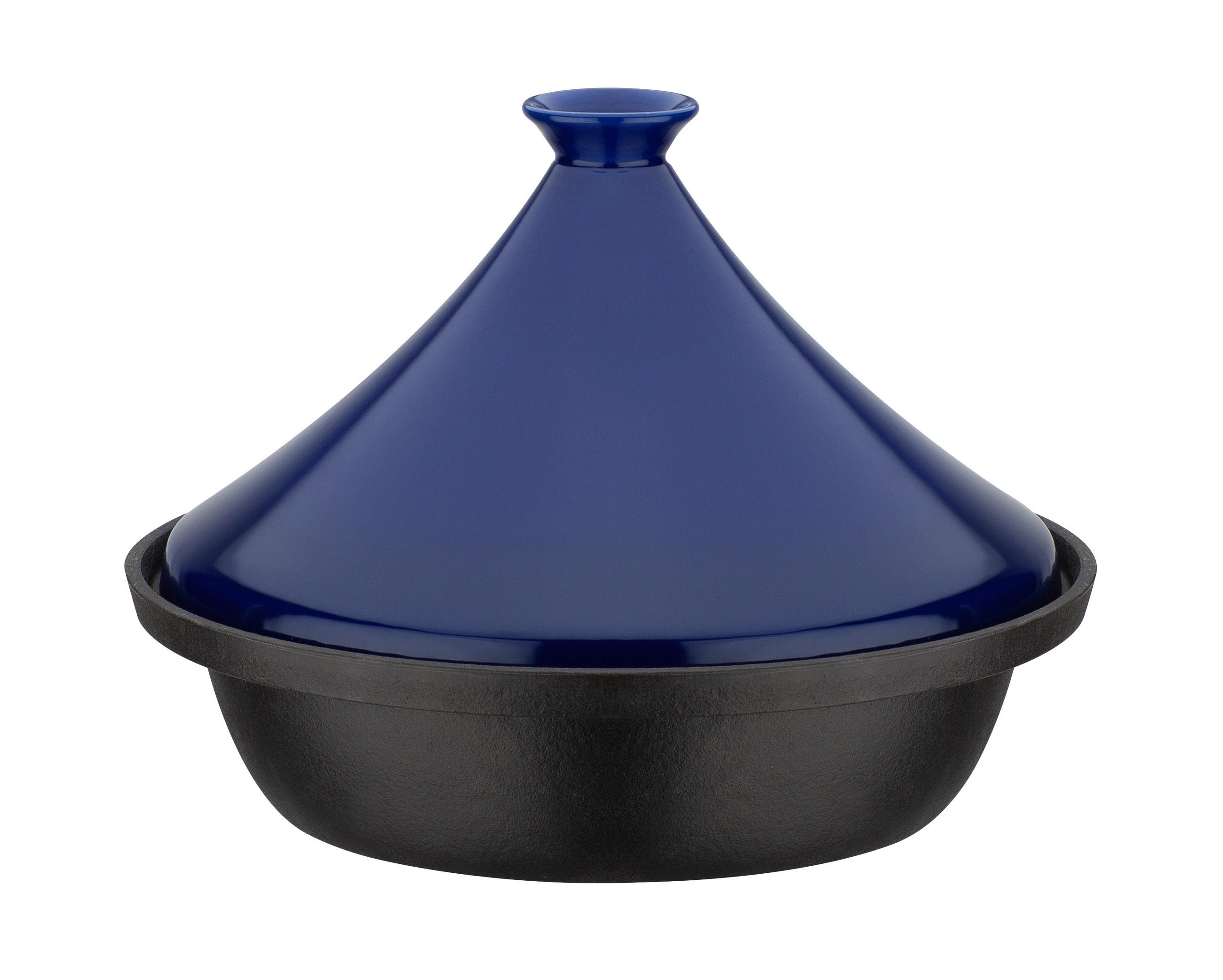 SCHMORTOPF TAJINE 2 L  - Blau/Schwarz, Basics, Keramik/Metall (30cm) - GSW
