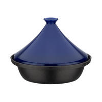 SCHMORTOPF TAJINE 2 L  - Blau/Schwarz, Basics, Keramik/Metall (30cm) - GSW