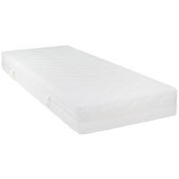 TASCHENFEDERKERNMATRATZE PHB LUX 7 ZONEN H3 100/200 cm Höhe ca. 23 cm 7 -Zonen - Weiß, MODERN, Textil (100/200cm) - Livetastic