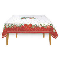 TISCHDECKE Christmas Heritage 180/145 cm  - Smaragdgrün/Rot, Basics, Textil (180/145cm) - POZZI AND EASY LIFE