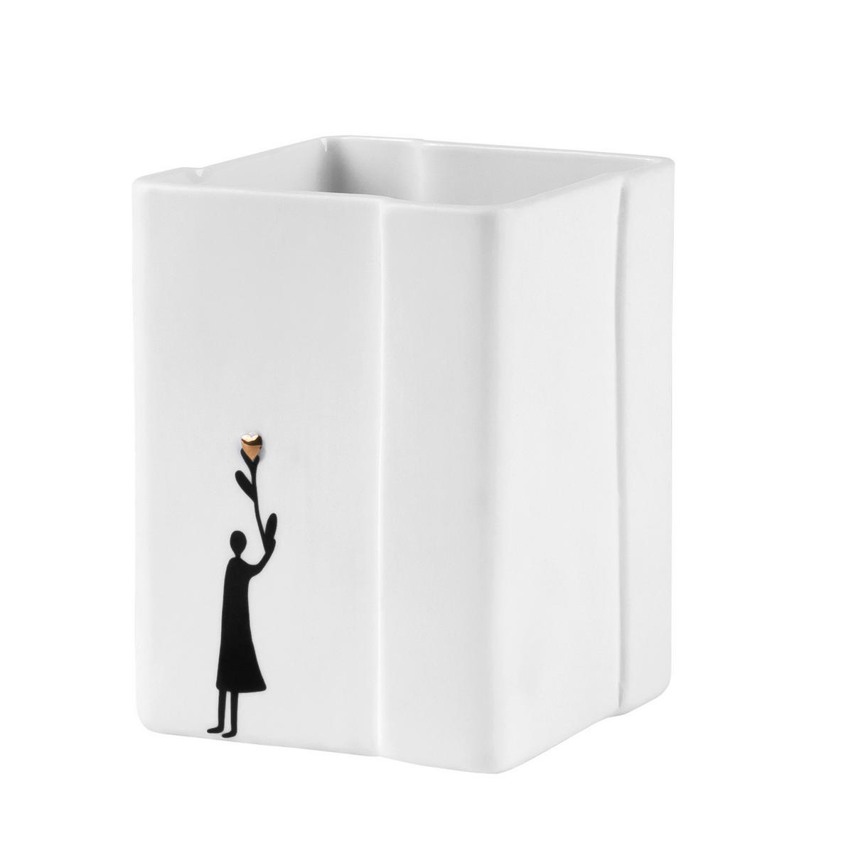 VASE  - Basics, Keramik (6,5/6,5/8,5cm) - Räder