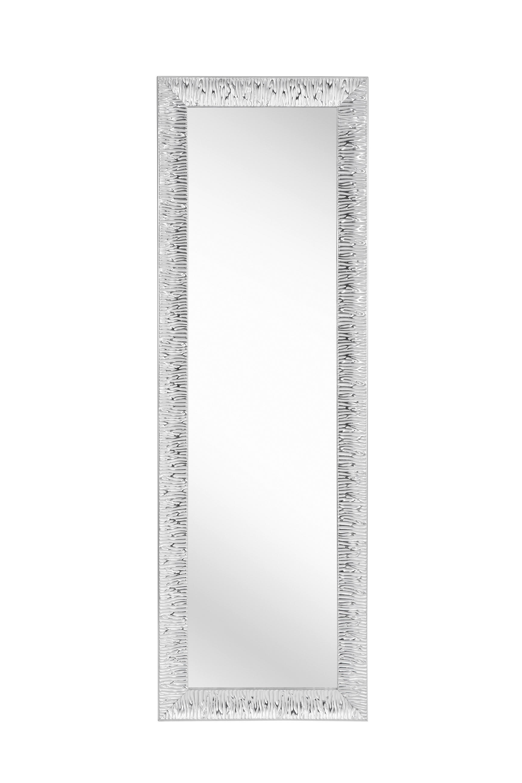 WANDSPIEGEL 47/147/3 cm    in rechteckig  - Silberfarben, LIFESTYLE, Glas/Holz (47/147/3cm) - Xora