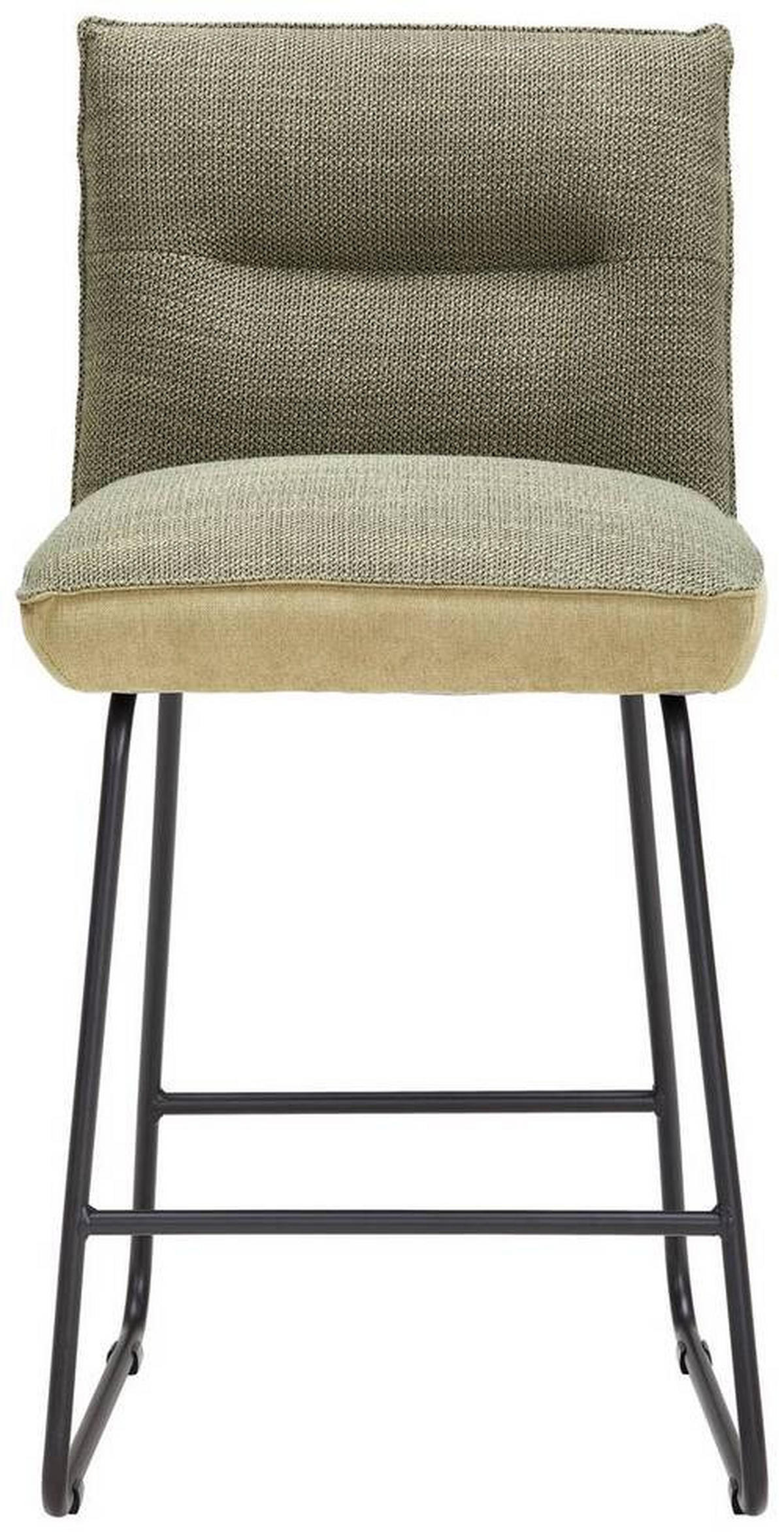 TRESENSTUHL in Metall, Textil Grün, Schwarz  - Schwarz/Grün, Design, Textil/Metall (48/92/54cm) - Dieter Knoll