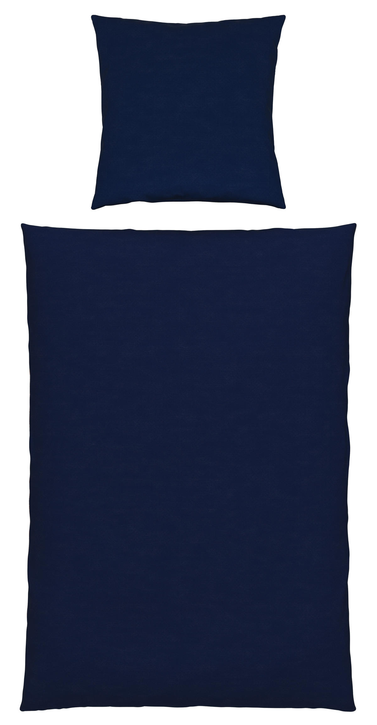 BETTWÄSCHE Flanell 135/200 cm  - Dunkelblau, Textil (135/200cm) - Dieter Knoll