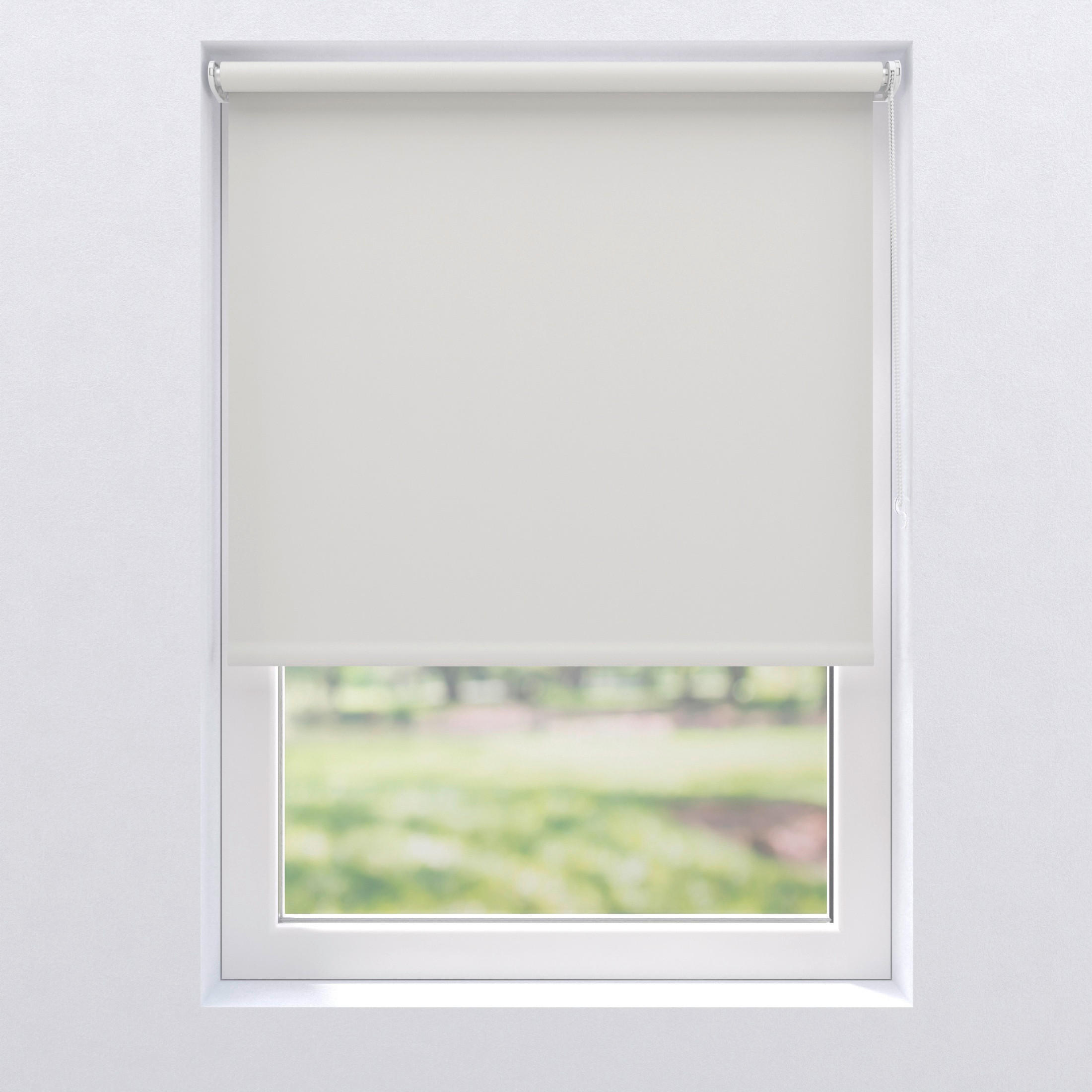 VERDUNKELUNGSROLLO 90/220 cm  - Weiß, Basics, Kunststoff (90/220cm)