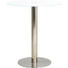 BARTISCH in Metall, Glas 90/105 cm - Edelstahlfarben/Weiß, Design, Glas/Metall (90/105cm) - Dieter Knoll BARTISCH in Metall, Glas 90/105 cm - Edelstahlfarben/Weiß, Design, Glas/Metall (90/105cm) - Dieter Knoll