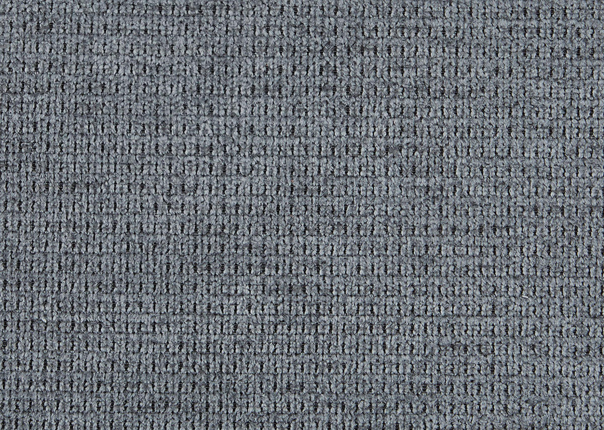 ECKSOFA in Flachgewebe Dunkelgrau  - Dunkelgrau/Schwarz, Design, Textil/Metall (190/285cm) - Johann Jakob
