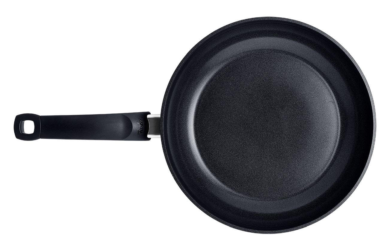 PFANNENSET Ceratal® Classic Aluminium 2-teilig  - Schwarz, Basics, Metall (24+28cm) - Fissler