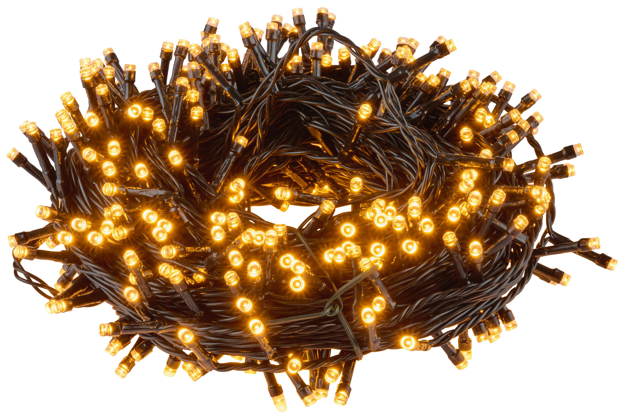 LICHTERKETTE 2700 cm  - Schwarz, KONVENTIONELL, Kunststoff (2700cm) - X-Mas