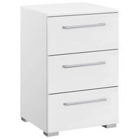 NACHTSCHRANK 40/61/42 cm  - Silberfarben/Alufarben, Design, Holzwerkstoff/Kunststoff (40/61/42cm) - Novel
