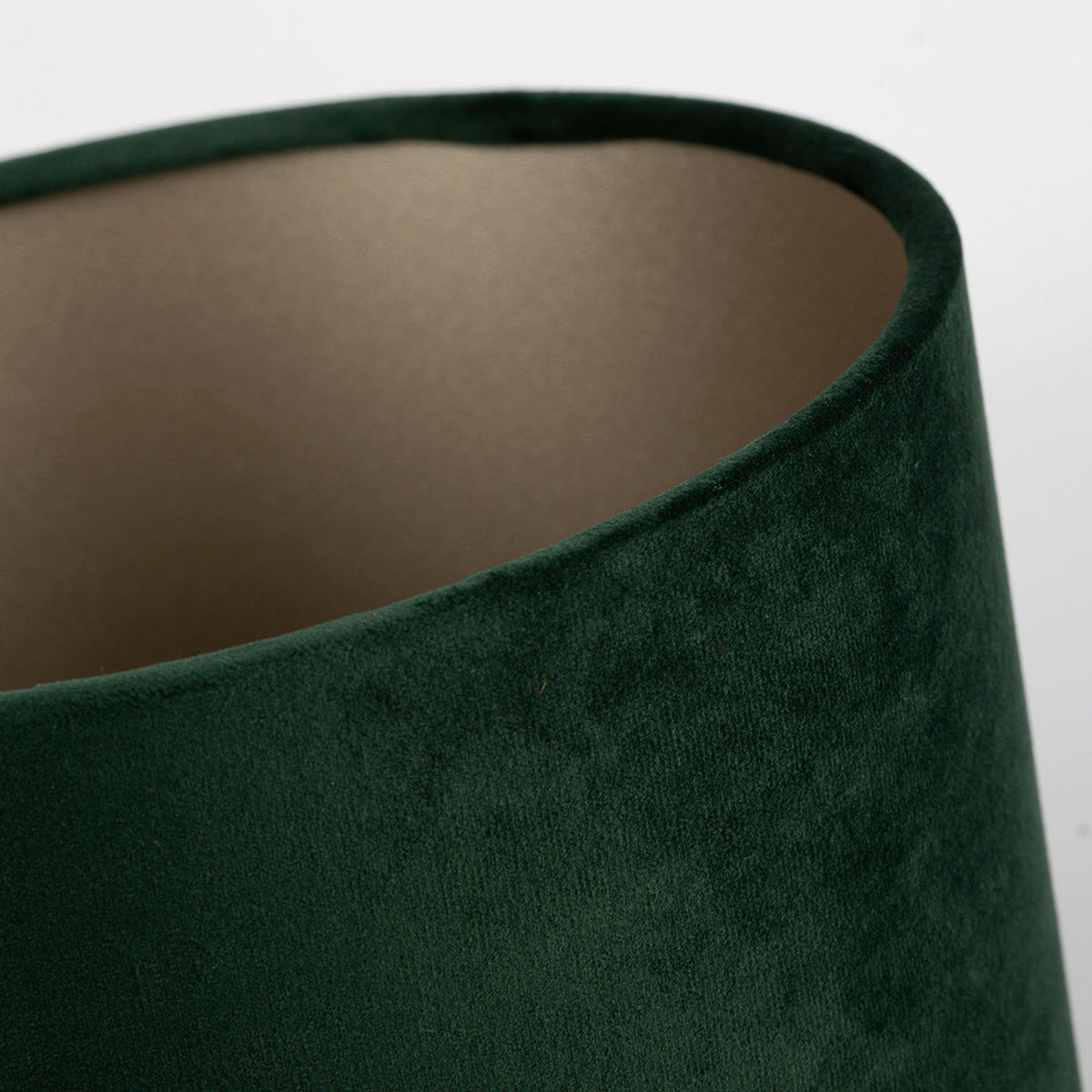 LEUCHTENSCHIRM Chintz 20/18 cm  - Dunkelgrün, Basics, Textil/Metall (20/18cm)