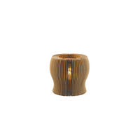 TISCHLEUCHTE ø 28/25 cm   - Naturfarben, MODERN, Wellpappe (ø 28/25cm) - Hell