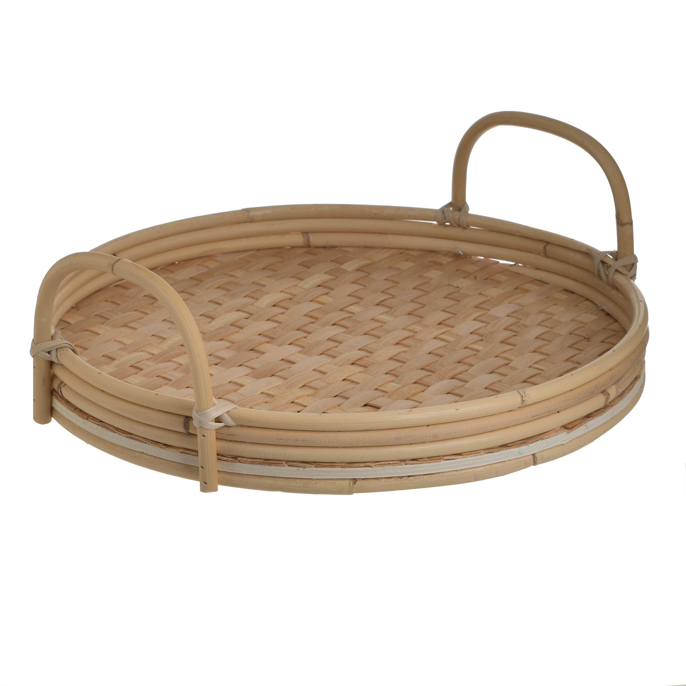 TABLETT Holz Bambus - Beige, Trend, Holz (30/30/10cm)