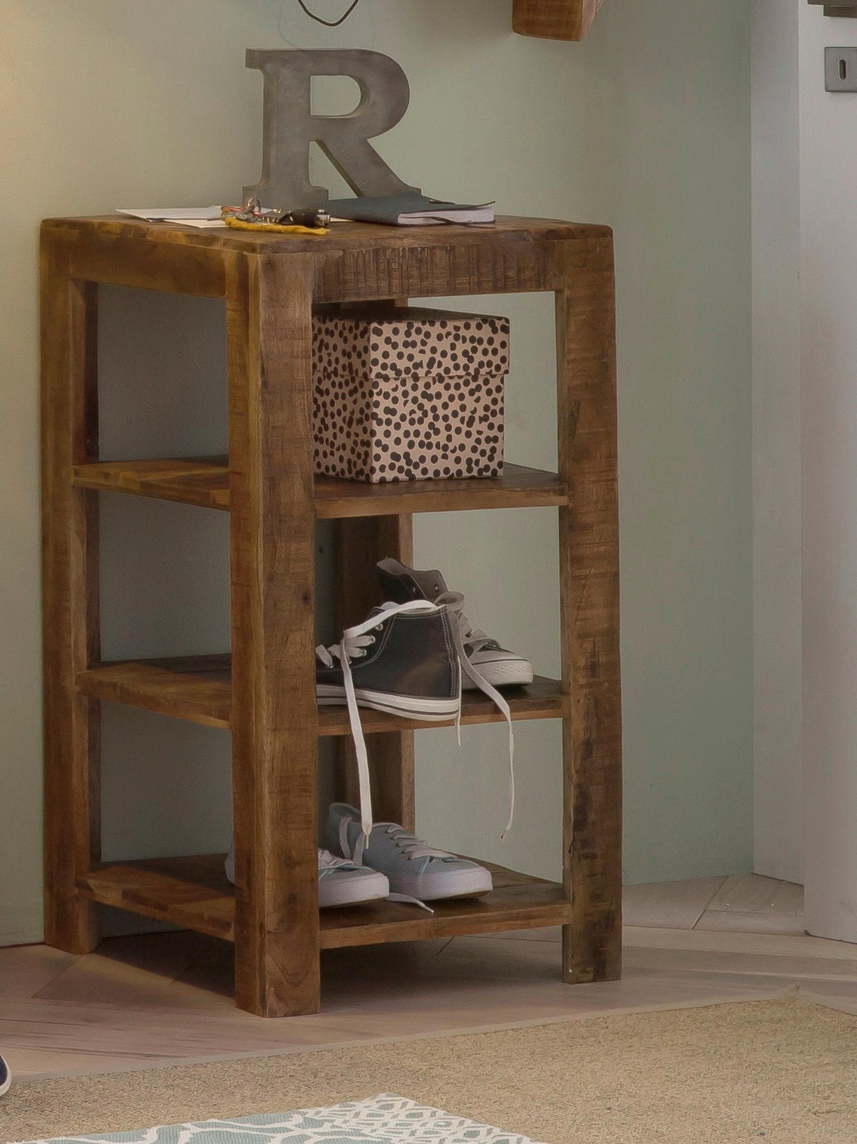 HYLLA i 44/80/44 cm naturfärgad  - naturfärgad, Design, trä (44/80/44cm) - Livetastic