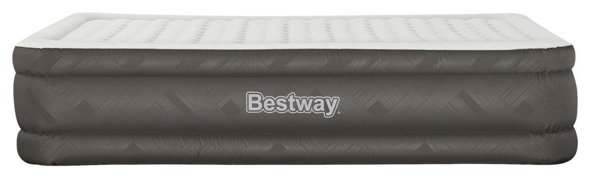 LUFTBETT FORTECH QUEEN 69050 Grau, Dunkelgrau  - Dunkelgrau/Grau, KONVENTIONELL, Kunststoff (203/152/46cm) - Bestway