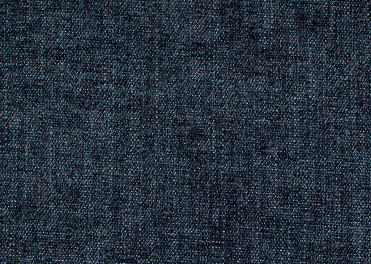 ECKSOFA in Flachgewebe Blau  - Blau/Schwarz, Design, Textil/Metall (252/191cm) - Dieter Knoll