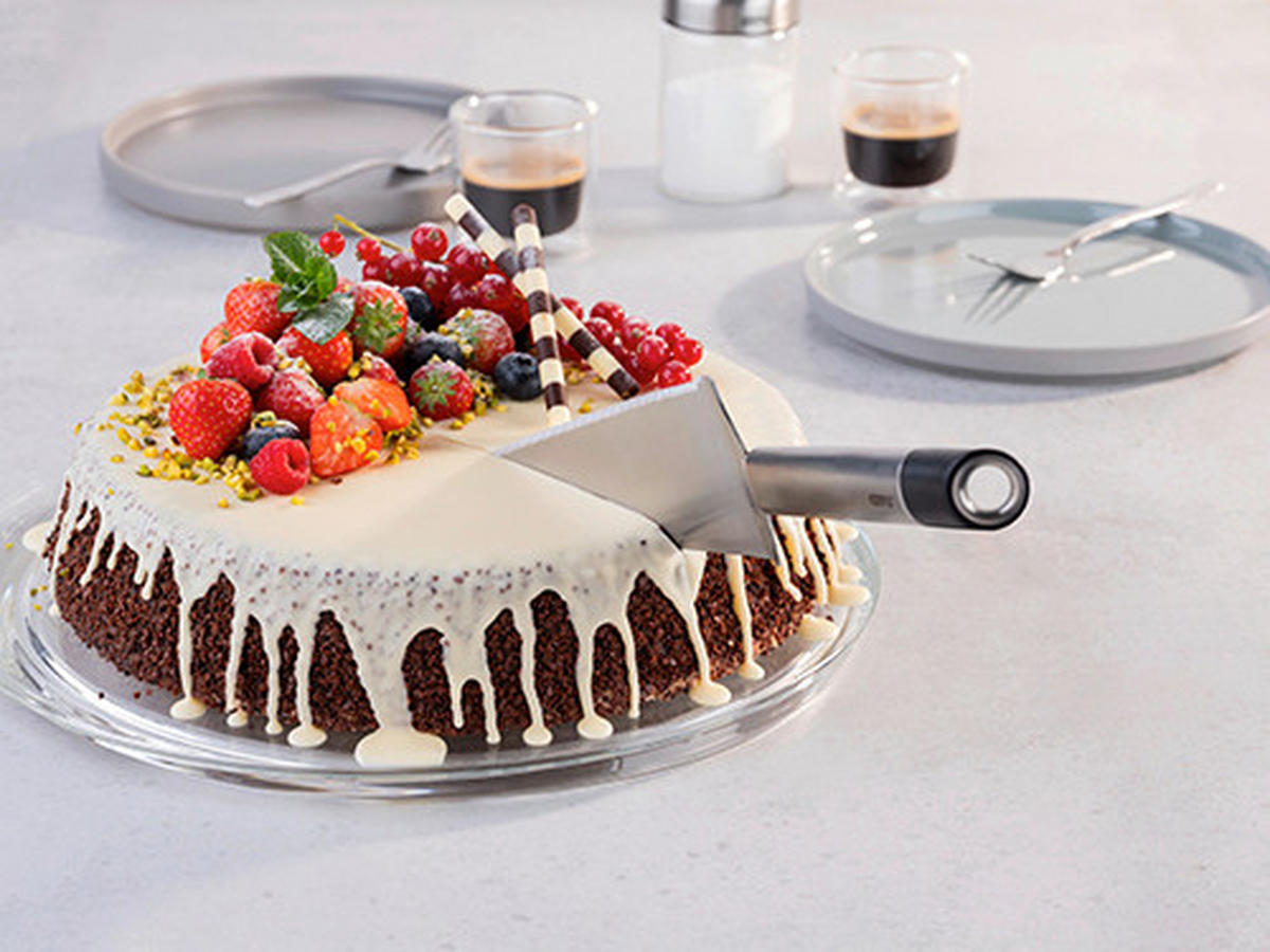 TORTENHEBER - Silberfarben, Design, Metall (38,7/4,5/1,8cm) - Gefu