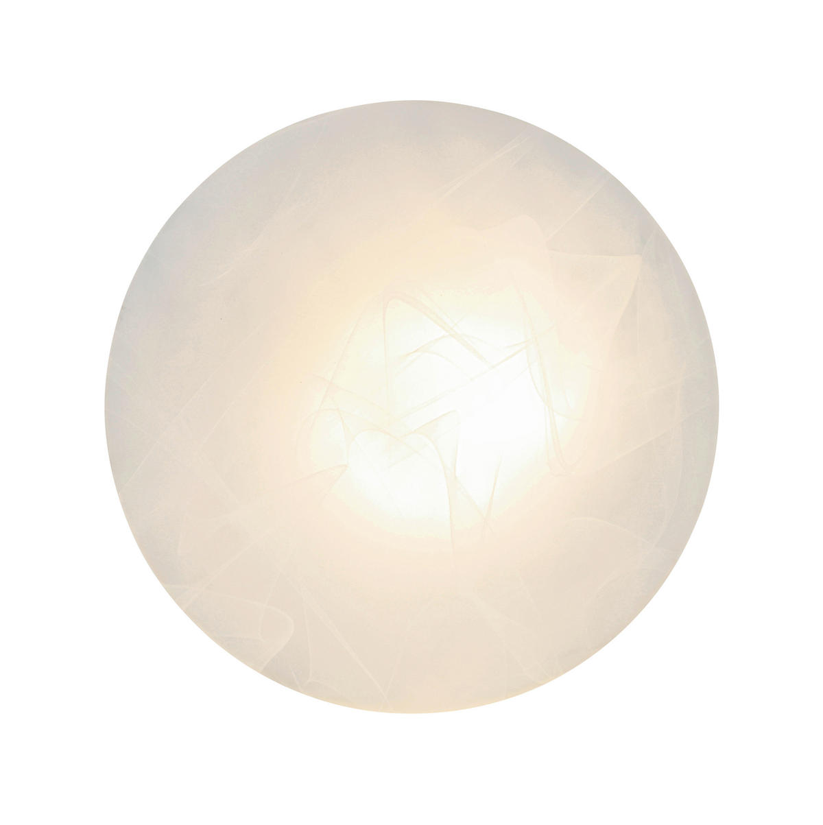 STROPNÍ LED SVÍTIDLO, 26/8 cm  - bílá/alabastrová, Basics, kov/plast (26/8cm) - Boxxx