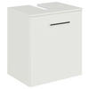 WASCHBECKENUNTERSCHRANK 45/49,8/33,3 cm  - Chromfarben/Weiß, KONVENTIONELL, Holzwerkstoff/Metall (45/49,8/33,3cm) - Sadena