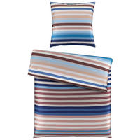 POVLEČENÍ, satén, modrá, 135/200 cm - modrá, Basics, textil (135/200cm) - Novel