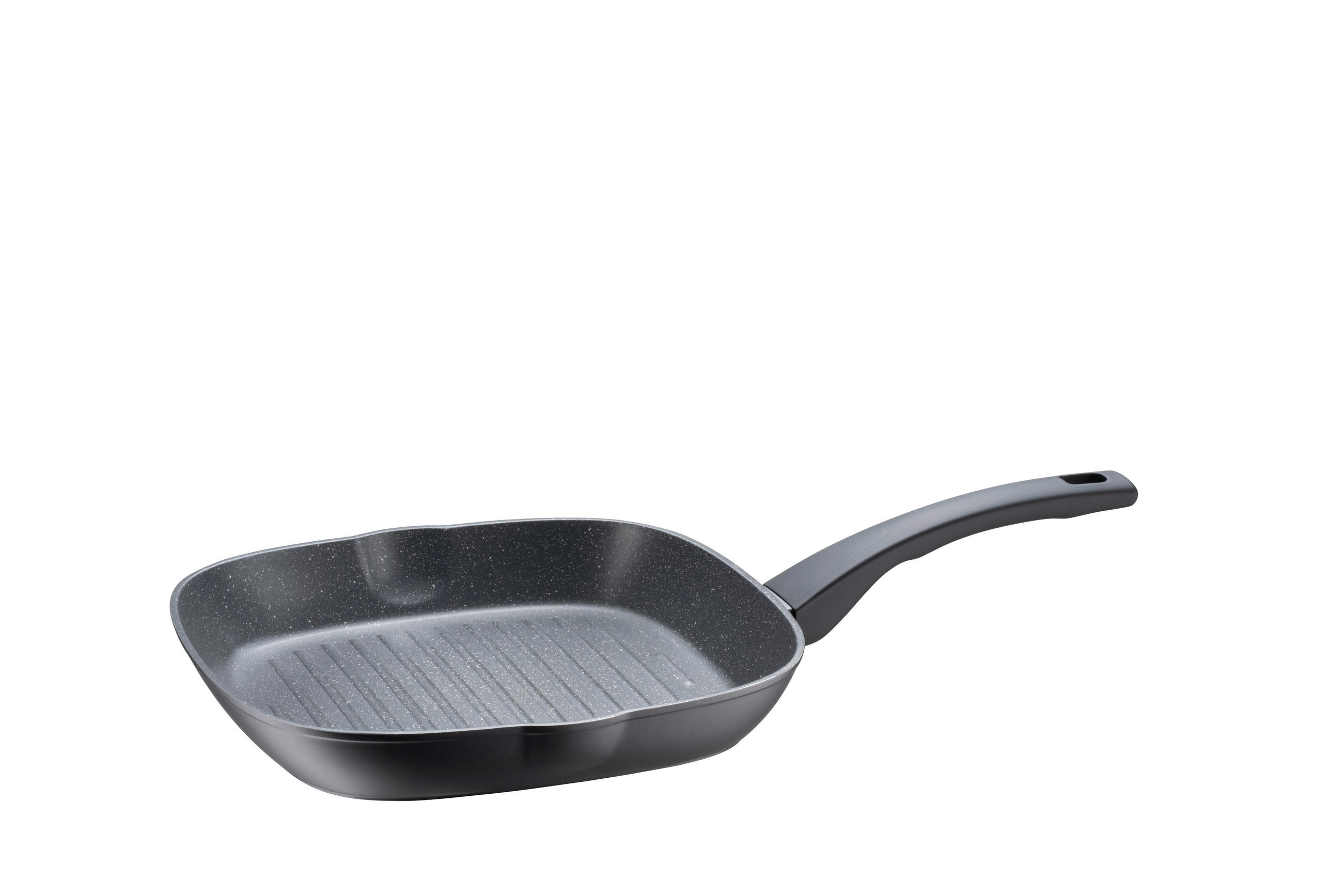 GRILLPFANNE LEONIS ILAG®-Antihaftbeschichtung  - Schwarz, Basics, Metall (28/4,5/28cm) - Mäser