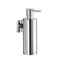 DOZATOR ZA TEČNI SAPUN  boja hroma  metal  - boja hroma, Dizajnerski, metal (5.5/8/21.5cm)