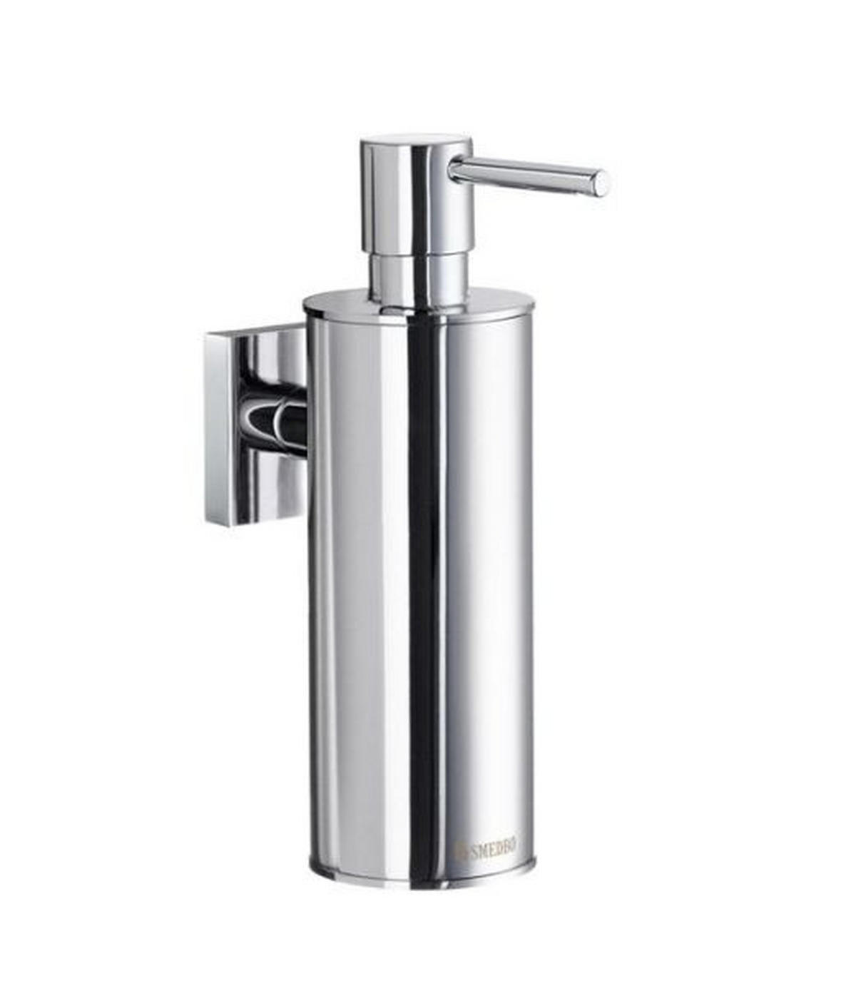 DOZATOR ZA TEČNI SAPUN  boja hroma  metal  - boja hroma, Dizajnerski, metal (5.5/8/21.5cm)