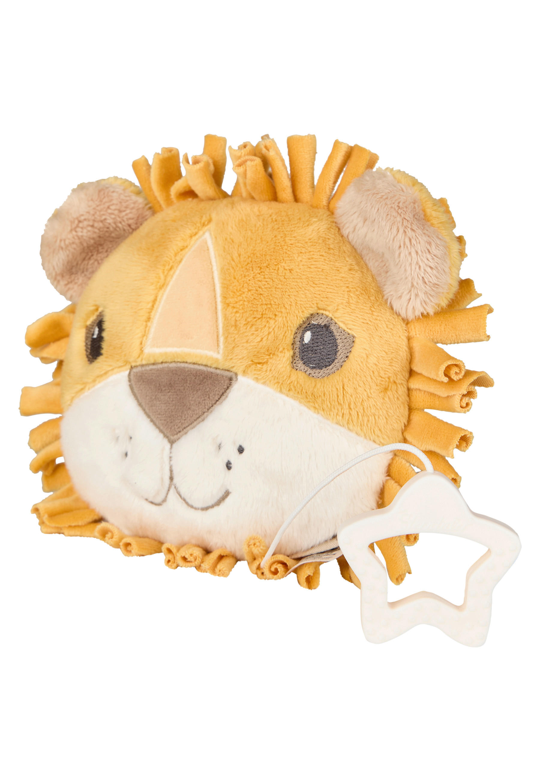SPIELUHR Löwe Leo  - Hellgelb, Basics, Textil (18/20/6cm) - Sterntaler