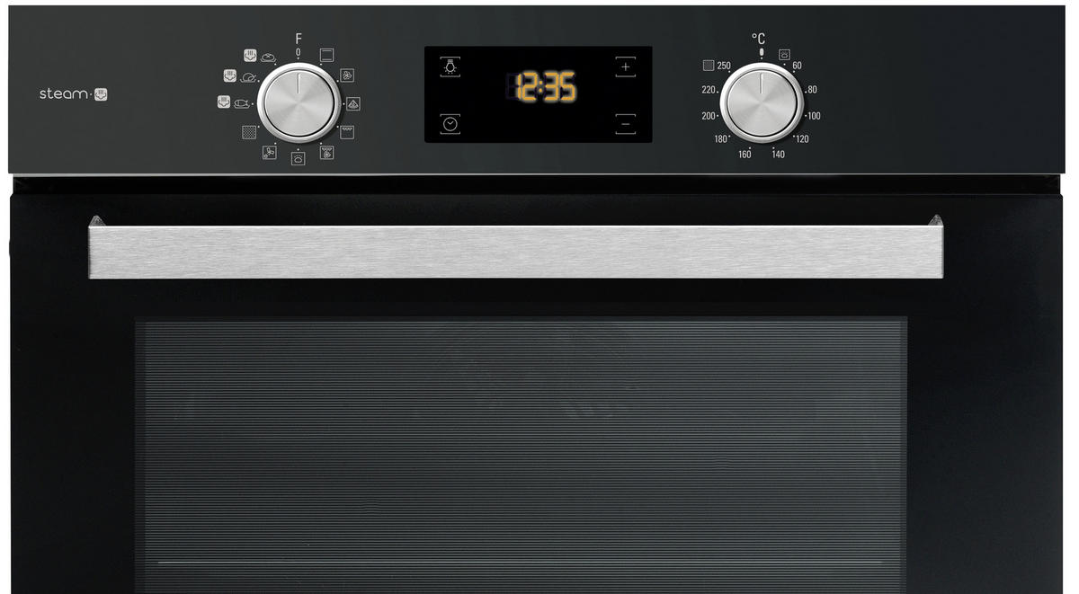 EINBAUBACKOFEN BAK5S KP8V2 BLG  - Schwarz, Basics (59,5/59,5/55,1cm) - Bauknecht