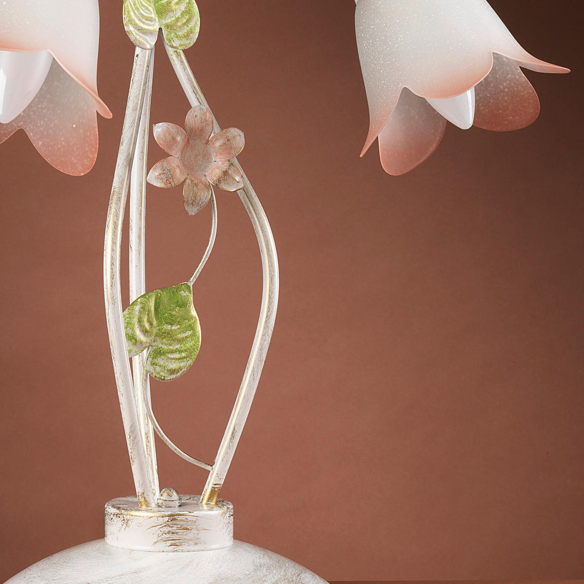 TISCHLEUCHTE Ivory 45/20/60 cm   - Natur, Glas/Metall (45/20/60cm)