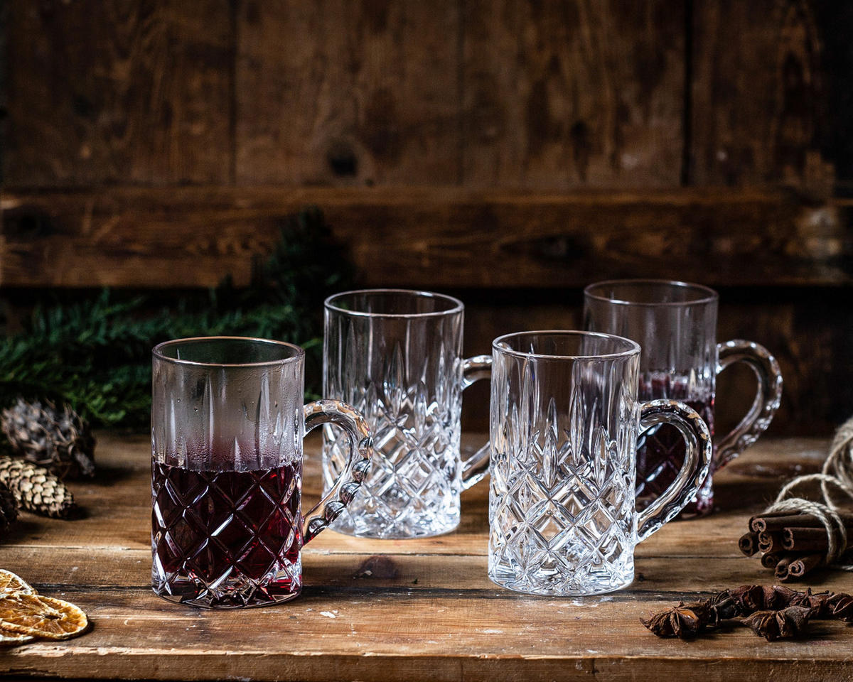 TEGLAS Noblesse 250 ml 4 delar  - Design, glas (10/11/10cm) - Nachtmann