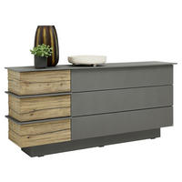 SIDEBOARD  in 181/82/43 cm  - Eichefarben/Grau, Design, Holz/Holzwerkstoff (181/82/43cm) - Musterring
