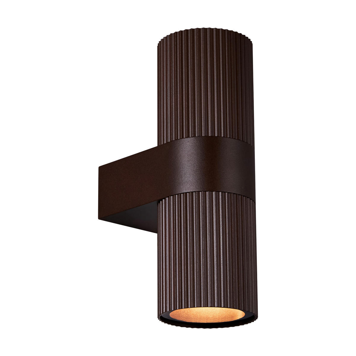 AUßENWANDLEUCHTE  14 cm  - Rostfarben, Design, Metall (14cm) - Nordlux