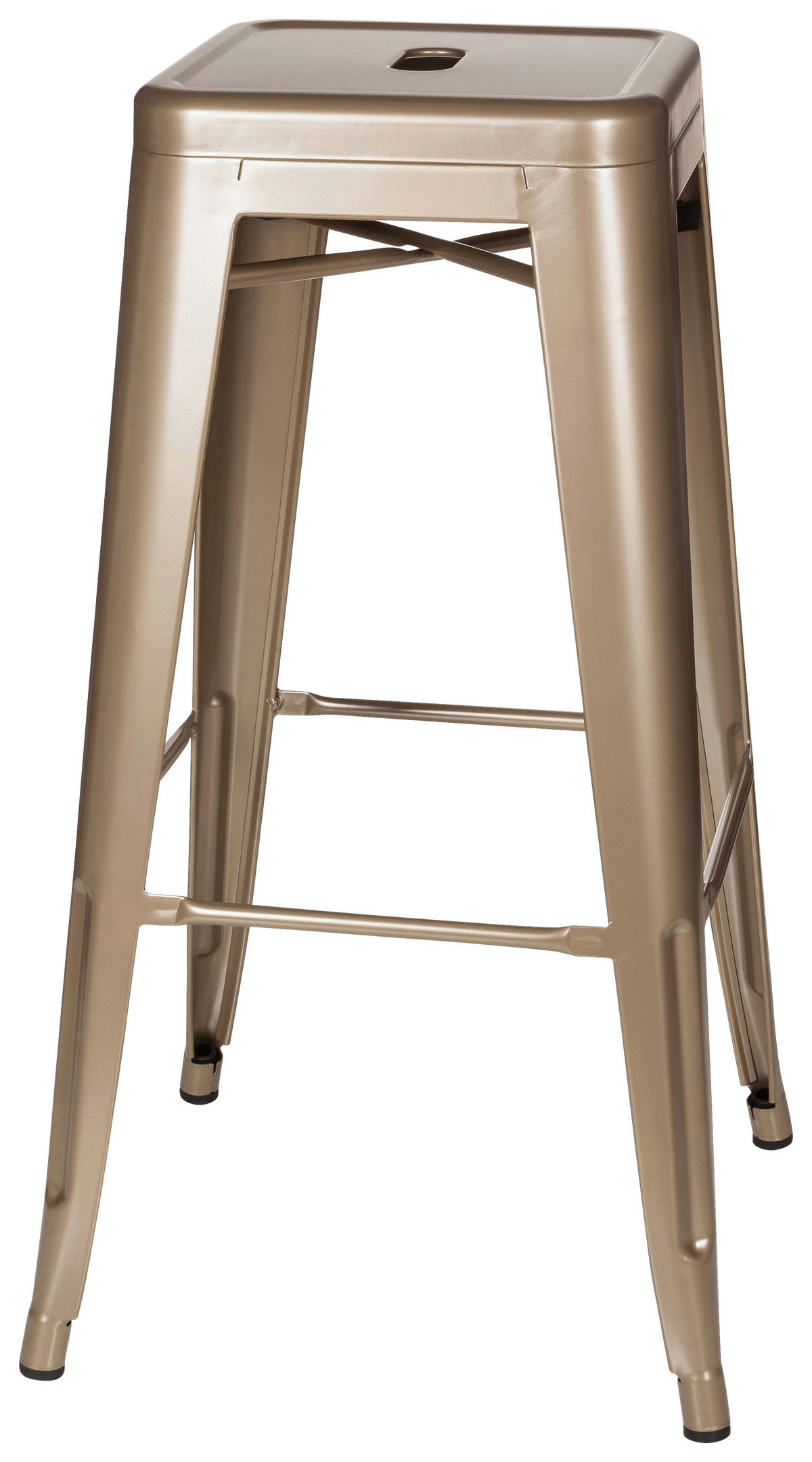 BARHOCKER in Champagner  - Champagner, Basics, Metall (44/77/44cm) - MID.YOU