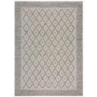 HANDWEBTEPPICH 160/230 cm MINERALS DIAMOND Grau  - Grau, KONVENTIONELL, Textil (160/230cm)