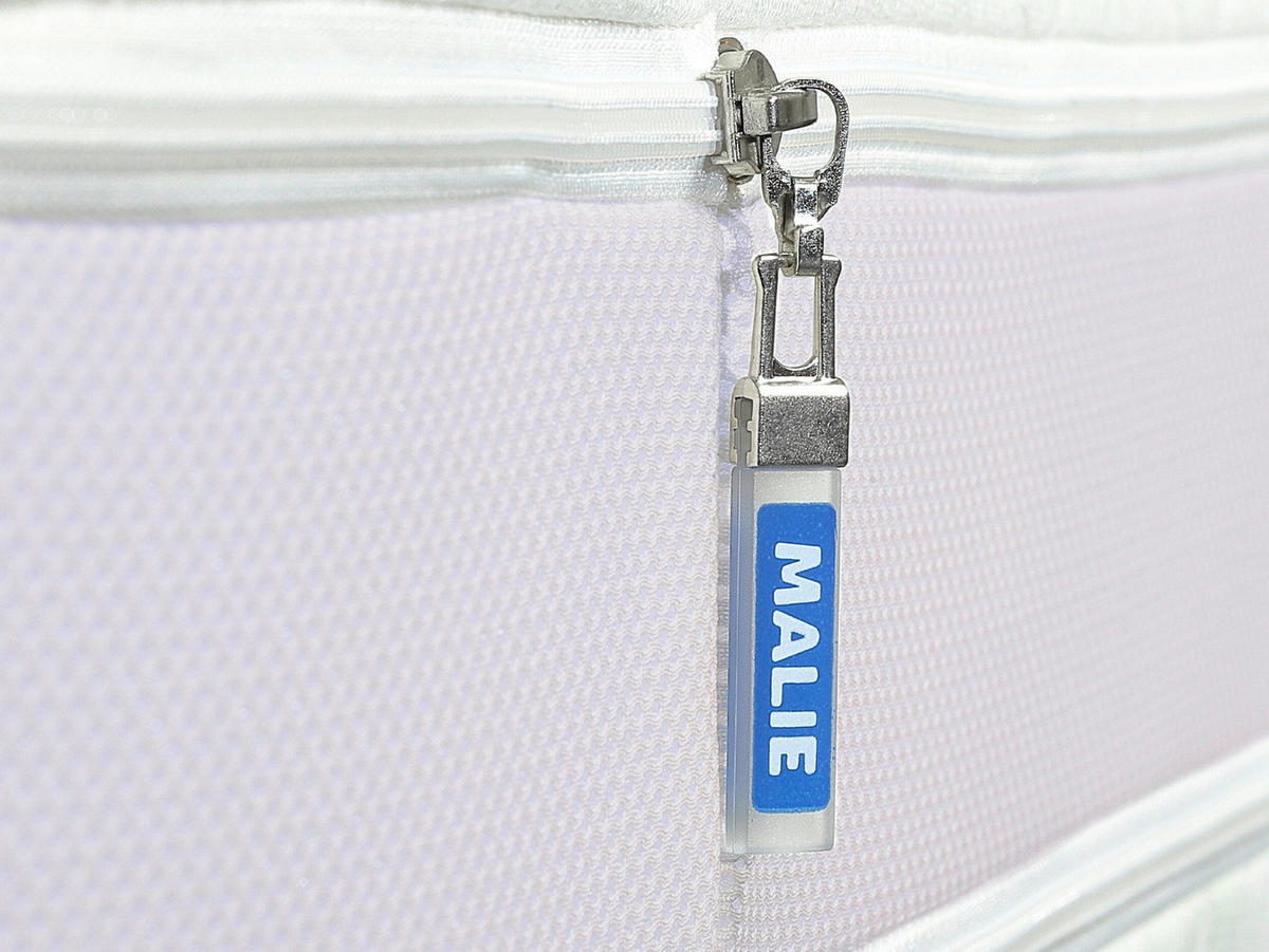TASCHENFEDERKERNMATRATZE MEDIPUR 1000 H3 120/200 cm Höhe ca. 24 cm  - Weiß, Basics, Textil (120/200cm) - MALIE