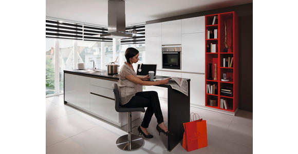 EINBAUKÜCHE - Design, Holzwerkstoff - Novel