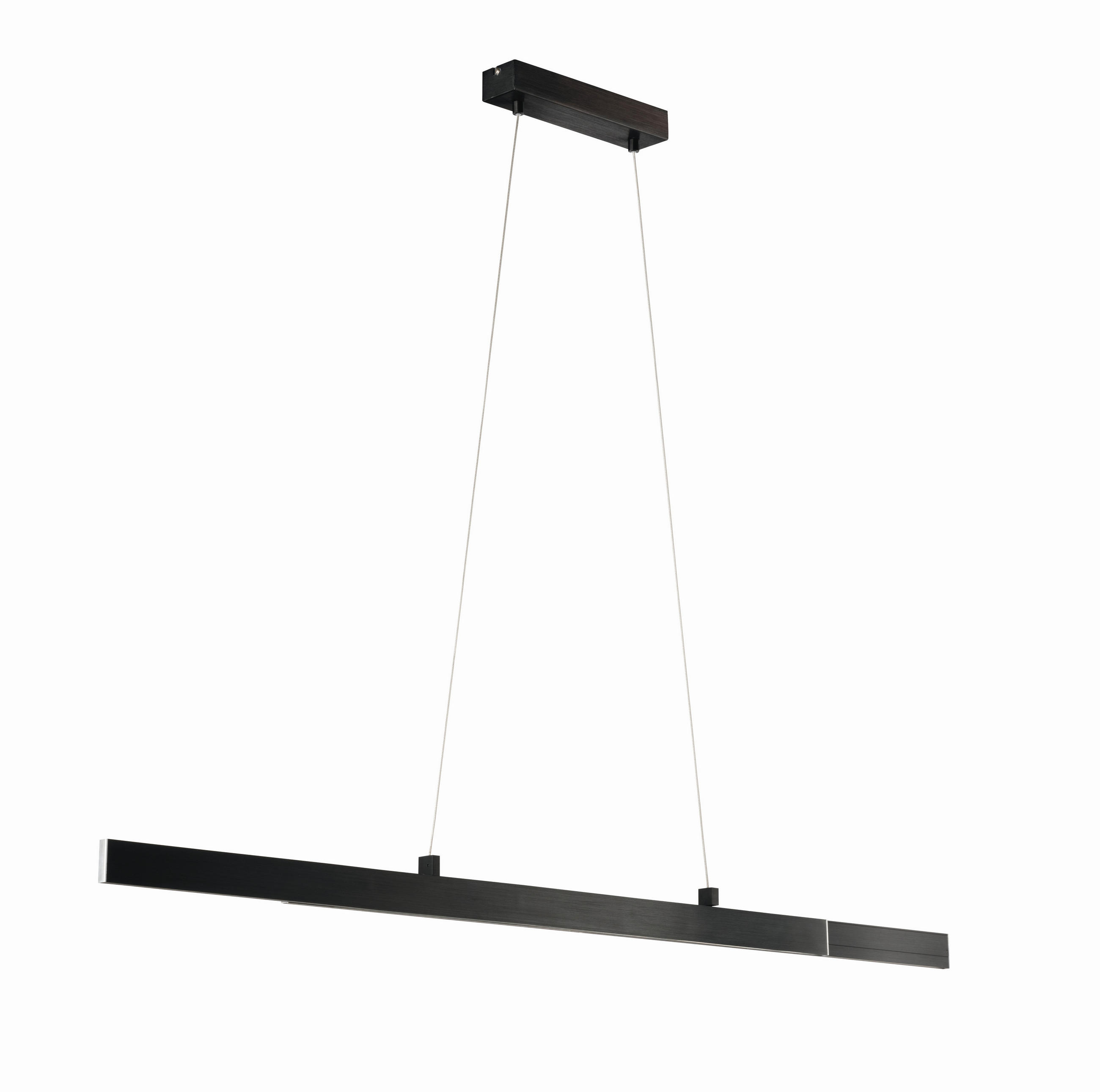 LED-HÄNGELEUCHTE 110-140/6/140 cm    - Anthrazit, Design, Metall (110-140/6/140cm) - Fischer & Honsel