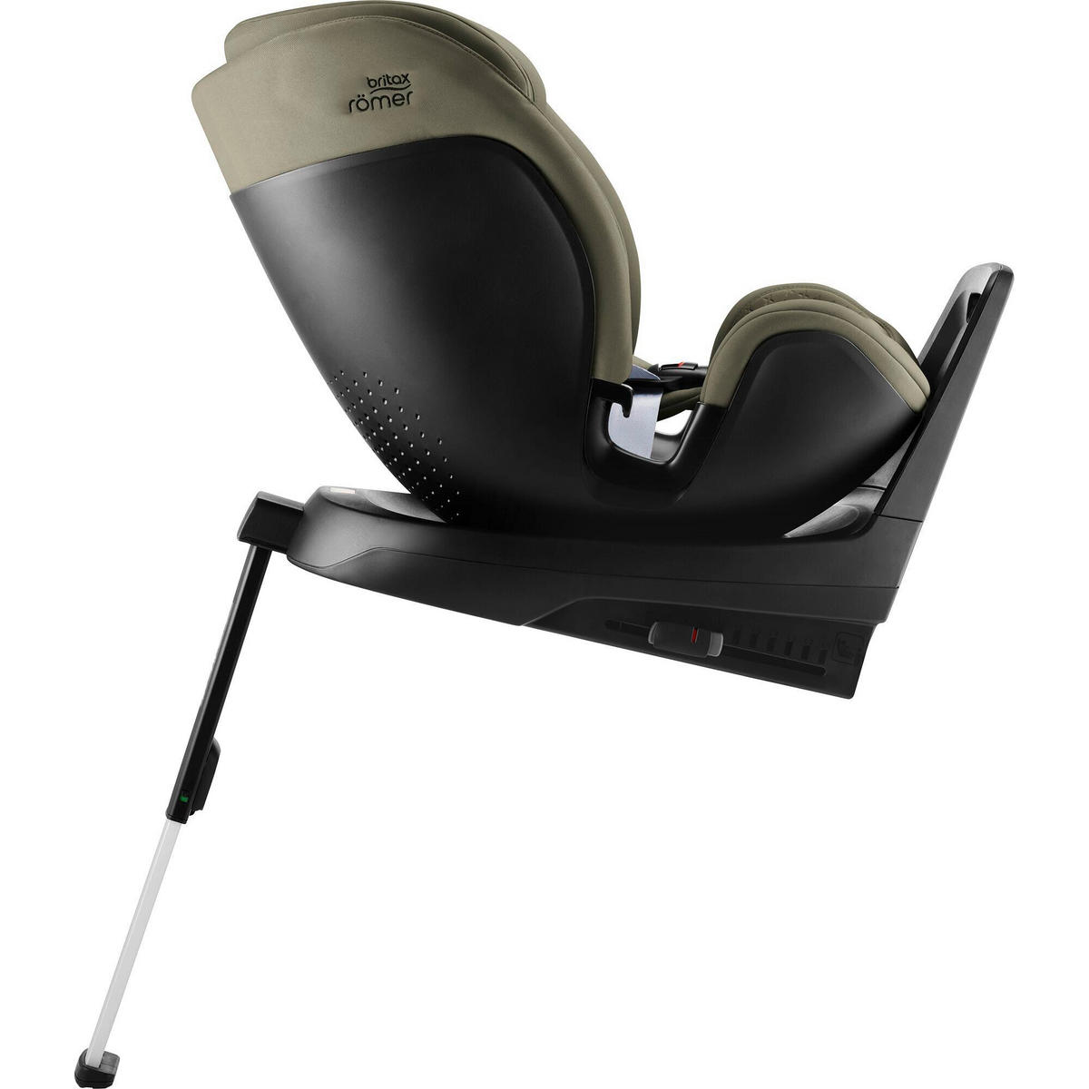 REBOARDER-KINDERSITZ SWIVEL-GROW MAX AIR  - Olivgrün, Basics, Kunststoff/Textil (44/57/56cm) - Britax Römer