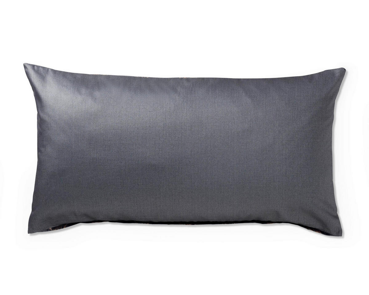 KOPFPOLSTERBEZUG JOOP! CORNFLOWER GRADIANT 40/80 cm  - Grau, Basics, Textil (40/80cm) - Joop! Living