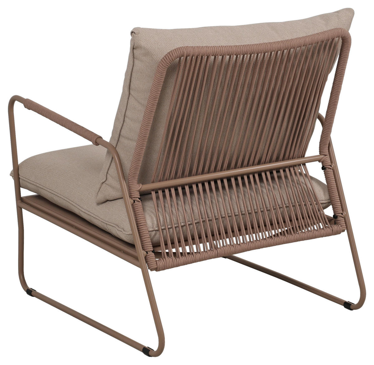 GARTENSET Webstoff Eisen  - Beige/Naturfarben, Design, Textil/Metall - Ambia Garden