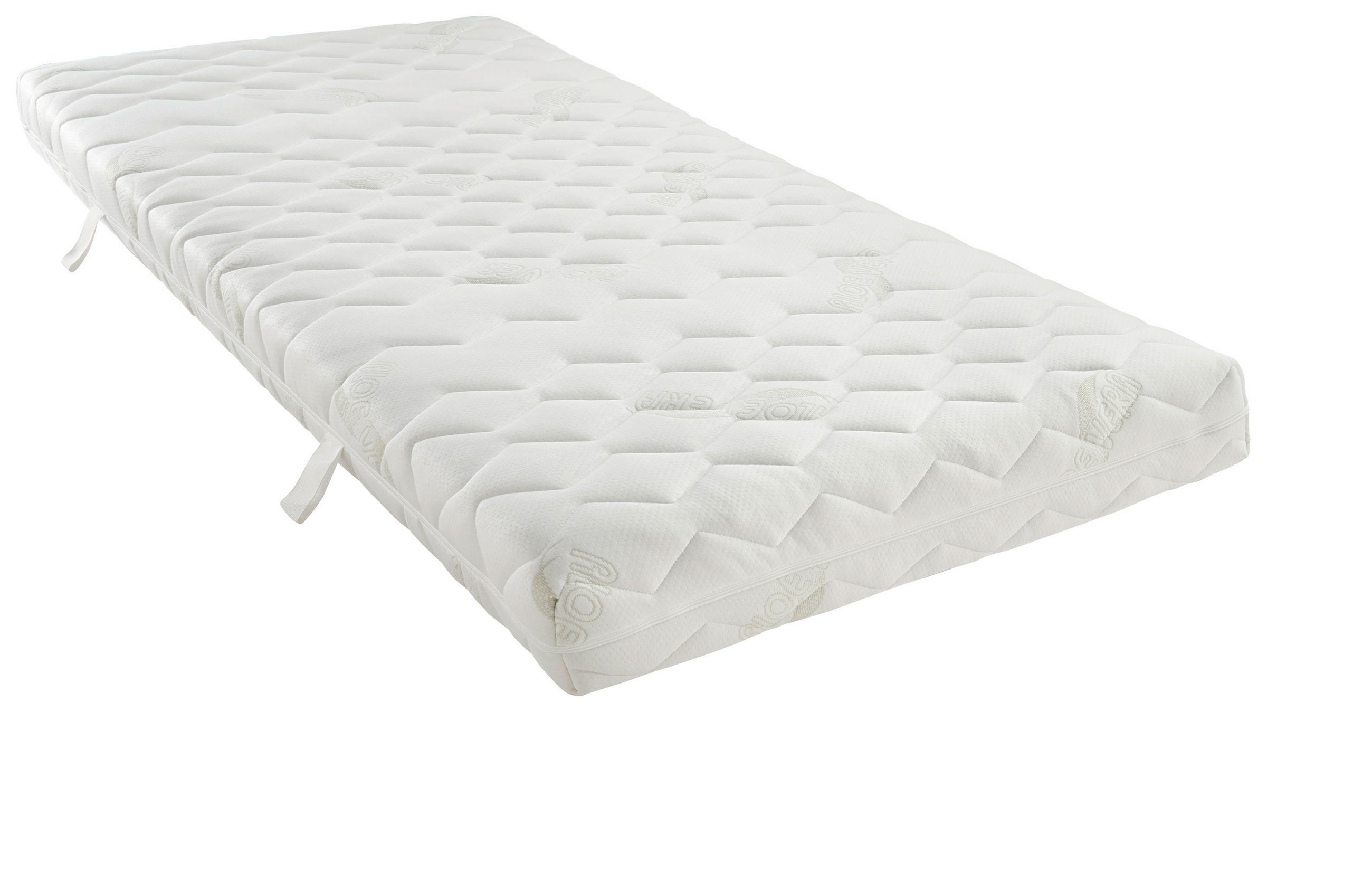 KALTSCHAUMMATRATZE 100/200 cm Höhe ca. 16 cm 5 -Zonen - Weiß, Basics, Textil (100/200cm) - Sleeptex