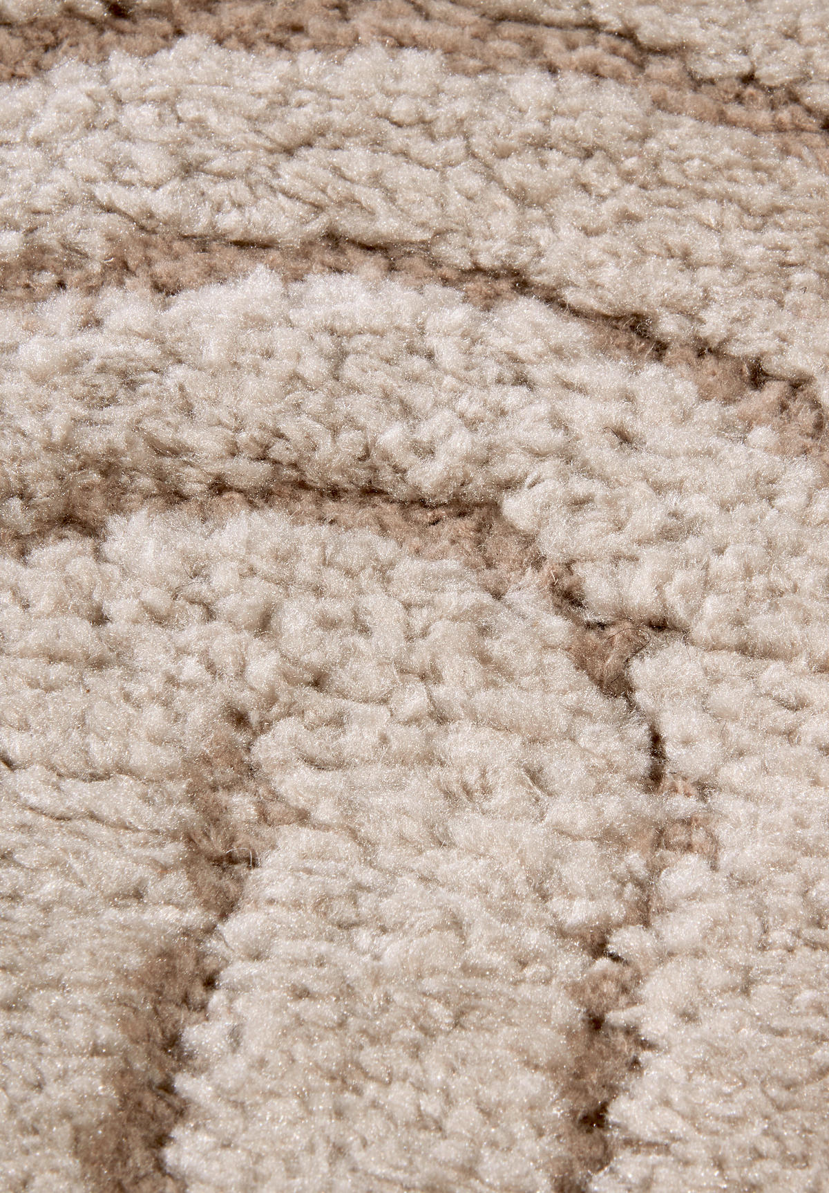 HOCHFLORTEPPICH 160/235 cm New York Taupe  - Taupe, Basics, Kunststoff/Textil (160/235cm) - Elle Decoration