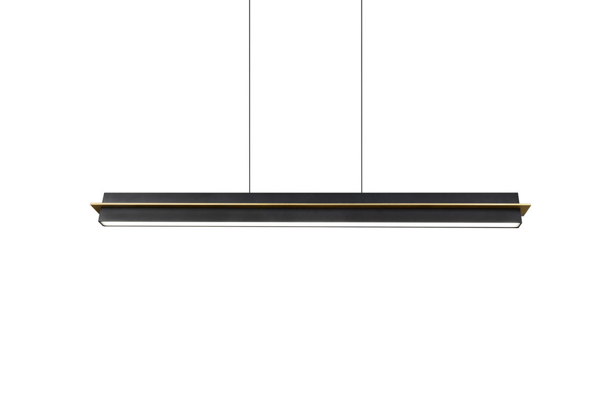 PENDUL LED - negru, Design, metal (95/9/150cm)