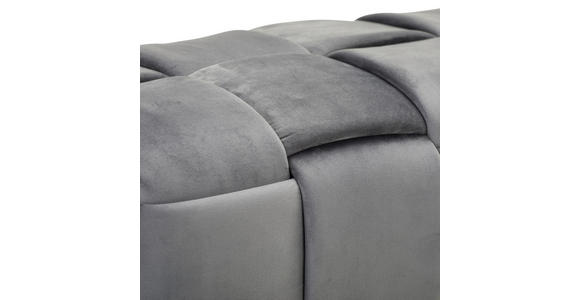 SITZBANK  in 108/43/44 cm  - Dunkelgrau, Trend, Textil (108/43/44cm) - Xora