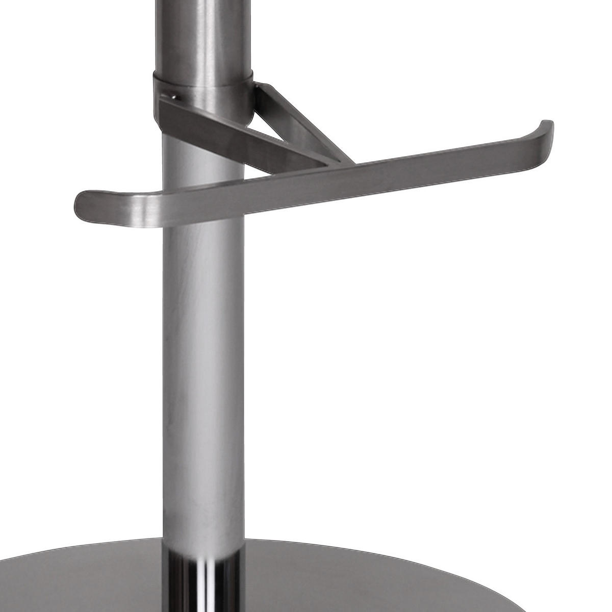 BARPALL i vit  - vit/silver, Modern, metall/textil (43/65/43cm) - MID.YOU