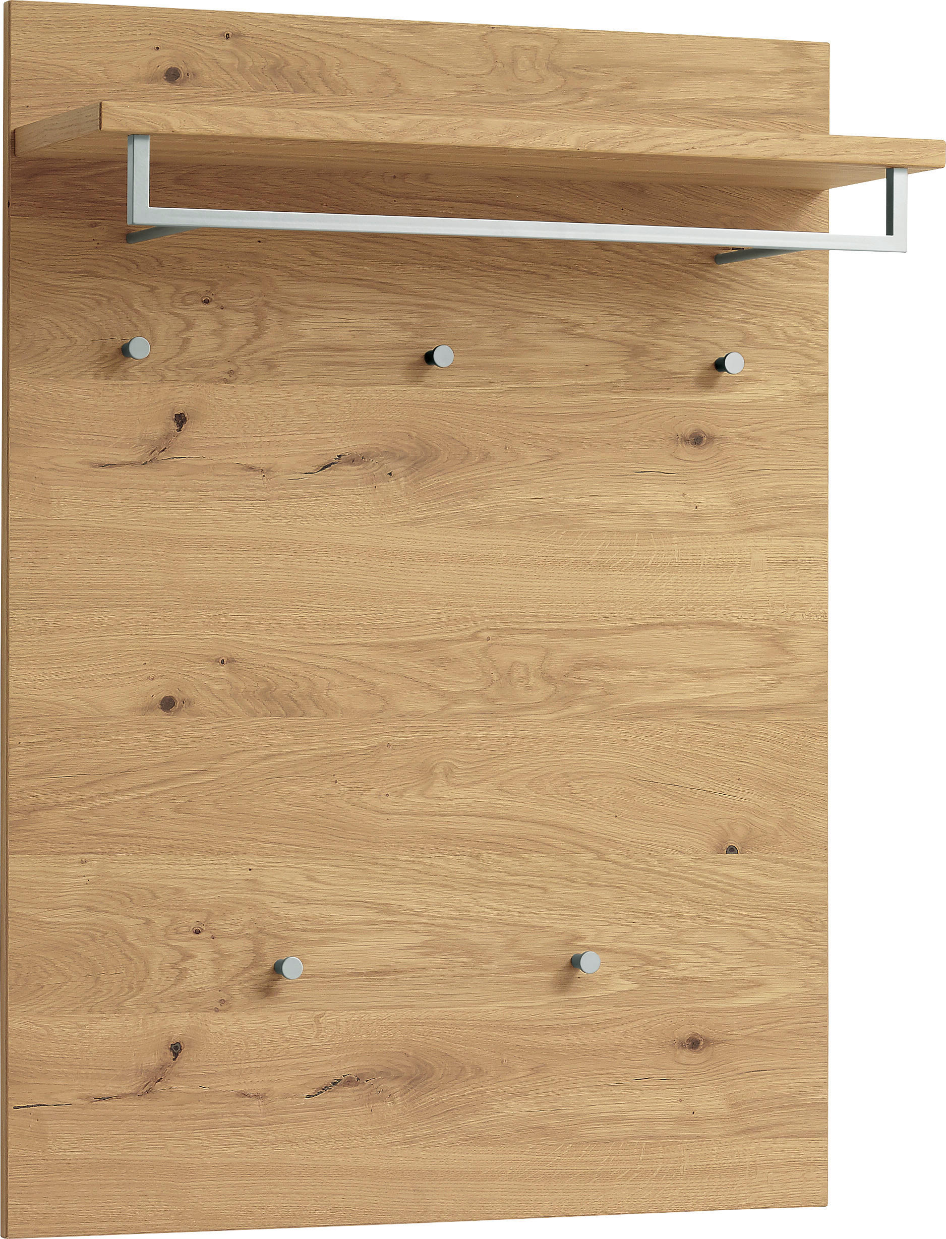 XXXLutz Garderobenpaneel Eiche 80x109x27 cm