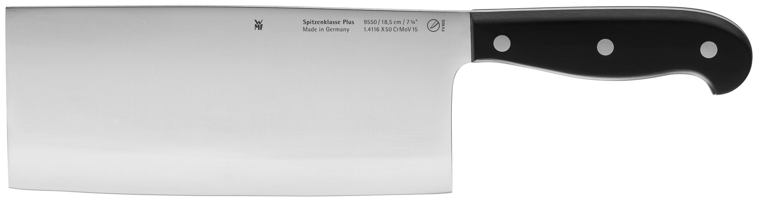 KUVARSKI NOŽ Spitzenklasse 31 cm nerđajući čelik - crna, Osnovno, metal/plastika (31cm) - WMF