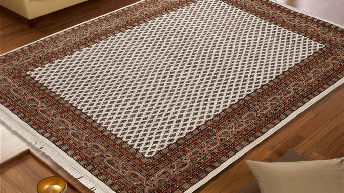 ORIENTTEPPICH 170/240 cm Sakki Mir Creme, Braun  - Creme/Braun, Basics, Textil (170/240cm) - Cazaris