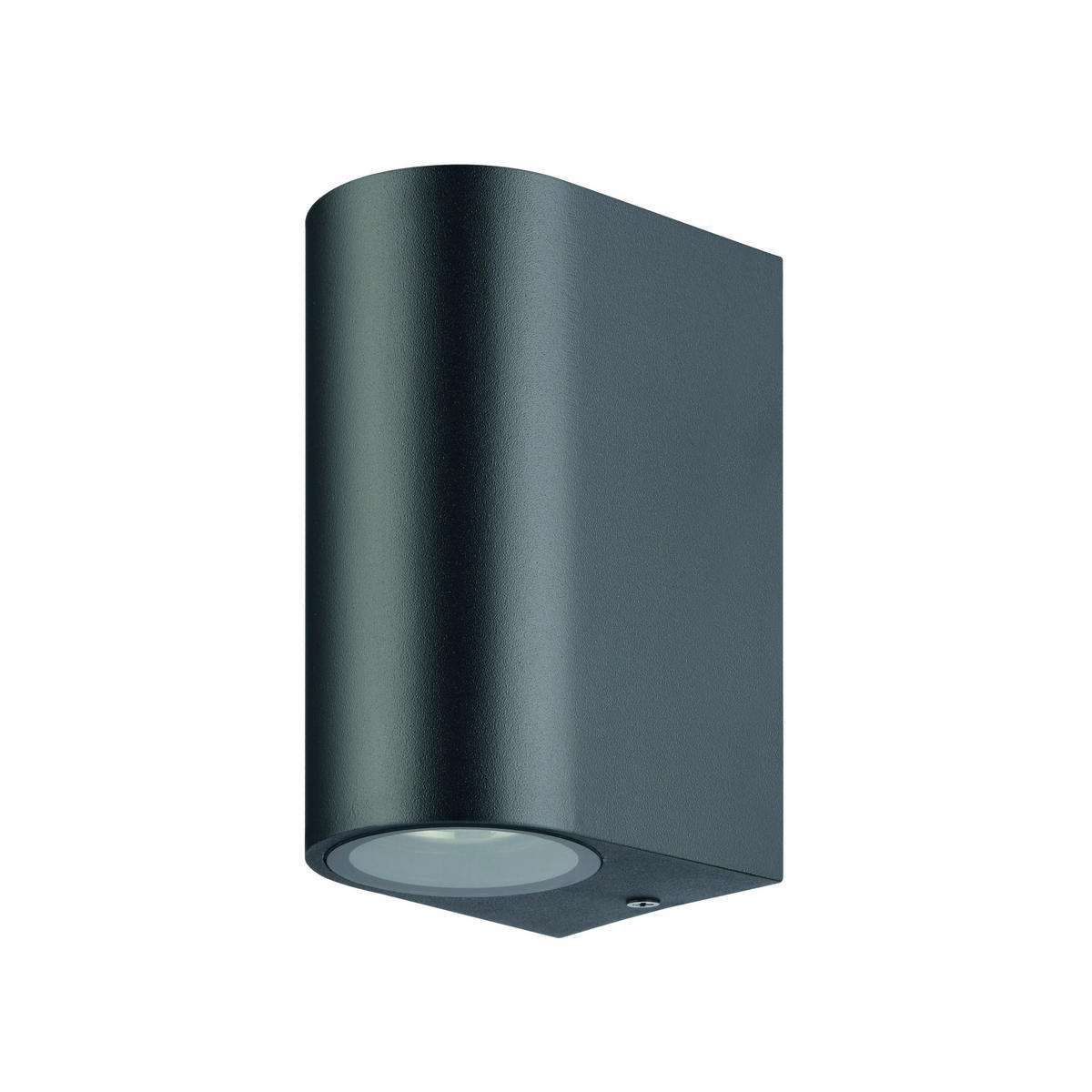 AUßENWANDLEUCHTE 7/14 cm  - Klar/Anthrazit, Design, Glas/Metall (7/14cm) - Eglo